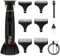Cortapelos Para Hombre, Maquina de Afeitar Hombre, Maquina de Cortar Pelo Hombre con LCD, Inalámbrica Cortadora de Pelo Hombre, Maquina Cortar pelo Profesional con 6 Peines Guía