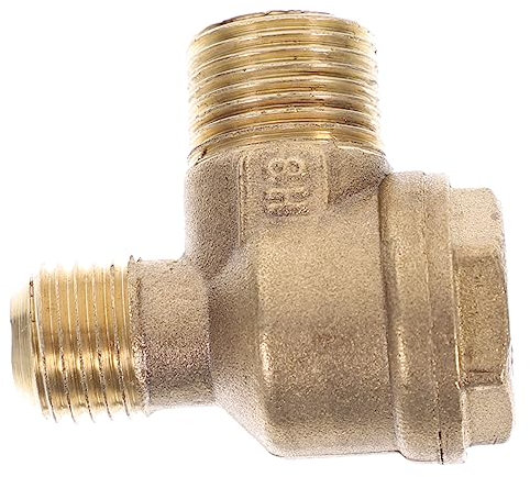 DOITOOL Machine Check Valve Air Compressor Check Valve Design Brass Material Threaded Connector for Air Compressor Replacement Part