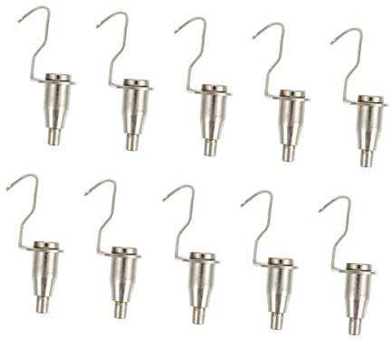 Gadpiparty Lot De 10 Pour Câbles Métalliques Faciles À Installer Pour Suspendre Des Photos