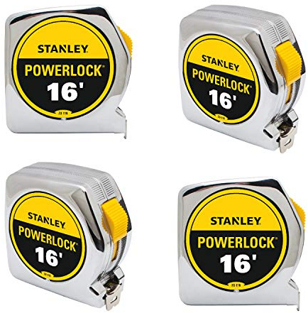 Stanley Tools 33-116 16ft. Powerlock Tape Rule (4-Pack)