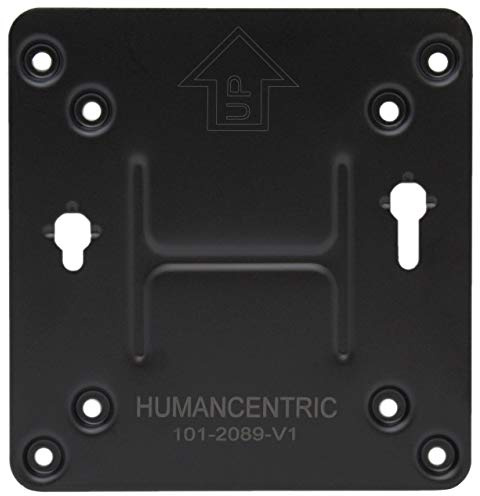 HumanCentric Kit Montaggio VESA per Intel NUC, Mini PC, Monitor | Staffa Adattatore VESA per Collegare NUC Mini PC sul Retro di un Monitor