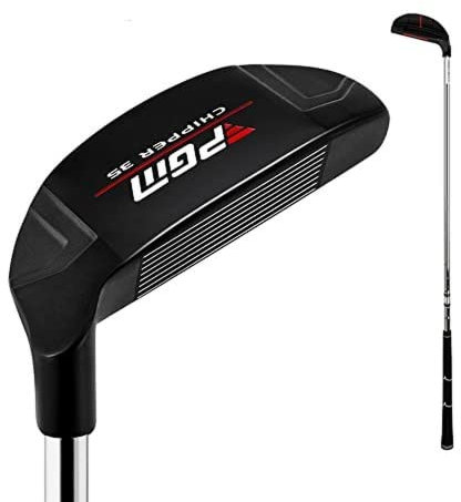 Golf Club Wedge Uomo Golf Sand Rod Acciaio Testa Albero Donna Golf Sand Wedge con baricentro basso (Nero)