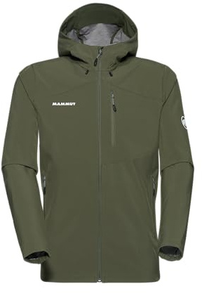 Mammut Outdoor SO Chaqueta con capucha Hombre dark marsh L