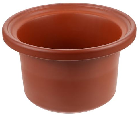 PRETYZOOM Mijoteuse Céramique Avec Insert Pot De Revêtement Pour Cuisson Accessoire Polyvalent Pour Mijoteuse Et Casserole Électrique