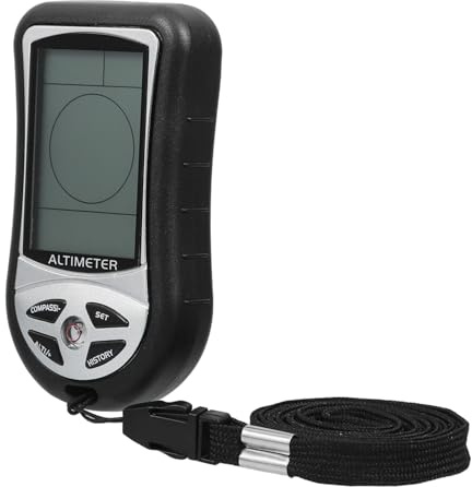 Toyvian Misuratore Digitale Portatile Di Pressione Elettronico Per Escursione Campeggio Esterno e Pesca Auto