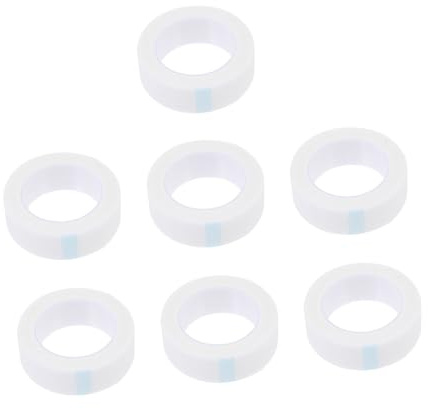 Healvian 8rollos Cinta para Pestañas Cinta Protectora Piel Ojos Herramienta Auxiliar para Extensiones de Pestañas de Adhesiva para Injerto de Uso Salones de Belleza y Aplicación