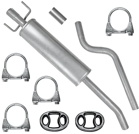 POLMOstrow Auspuff für Opel Astra 3 III H 2004-2010 | Mitteltopf, Motoren: 1.6 | Coupe, Fließheck