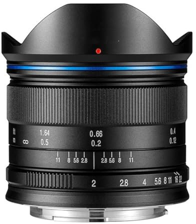 Obiettivo ultra grandangolare da 7,5 mm F2, attacco MFT | Apertura veloce, design zoom, attacco MFT, ampio campo visivo(Standard)