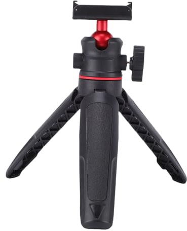 TIKATARER Treppiede Estensibile per Selfie Stick, Asta di Prolunga per Fotocamera Portatile Leggera con Testa a Sfera di Installazione Magnetica, Ideale per Action 5 Pro, 4, 3 Vlog di Viaggio per