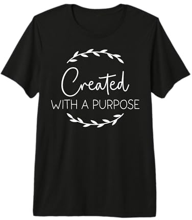 Citation Motivante Élégante pour Un Objectif de Vie T-Shirt Haut de Gamme