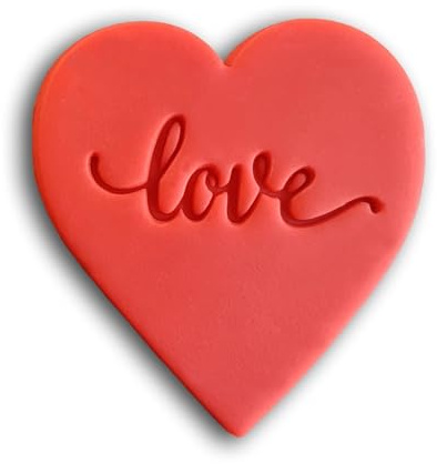 Love Fondant Keksstempel, Valentinstag