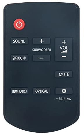 VINABTY N2QAYC000115 Mando a Distancia de Repuesto Compatible con PANASONIC el Sistema de Audio de Cine en casa SC-HTB688 SC-HTB498 SC-HTB488 SC-HTB688GN SC-HTB498GN SC-HTB488GN