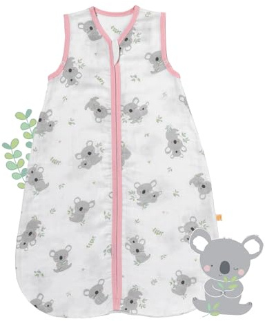schlummersack Baby Kinder Schlafsack Sommer | dünn, Sommerschlafsack, 0.5 Tog