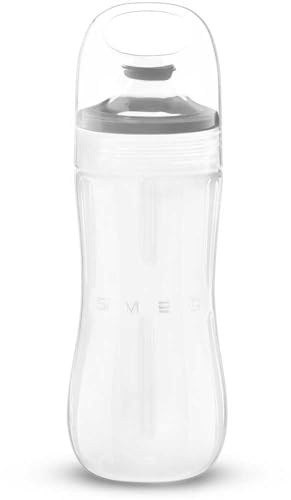 Smeg, Bouteille BGF03, Accessoire pour Blender BLF03, Bec Tritan, Ensemble Lame avec Adaptateur Inclus, Capacité 600 ml