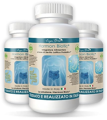 Fermenti Lattici Probiotici e Prebiotici Integratore Alimentare per Intestino Pancia Piatta Gonfiore Addominale Donna Uomo Bambino Colon Irritabile Vitamine Enzimi Digestivi Concentrato