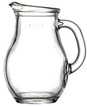 YAOSHER Plato Creativa de Cristal Claro de Creamer, Pitcher/té Sharing Pitcher/Salsa Pitcher/Leche café Creamer, Jug for la Cocina Placa(L)