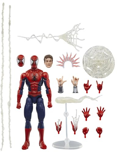 Marvel Legends Maximum Series Spider-Man, Deluxe Spider-Man Comics Collectible 6-Inch Action Figure; Amazing Articulation; Spectacular Accessories