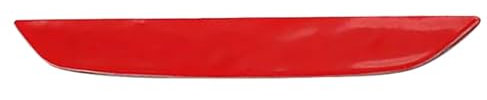 ZHINUAN 1PCS Rot Kunststoff Hinten Schwanz Bremsleuchte Fit for C-HR 2016-2020 Auto Styling Reflektor Panel Abdeckung Nebelschlussleuchten-Ziersatz
