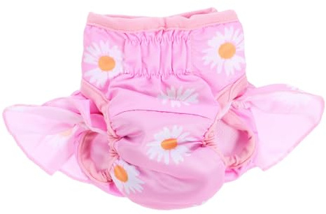 Gadpiparty Wiederverwendbare Hundewindel für Welpen Atmungsaktive Saugfähige Schutzhose mit Waschbare Periodenhose für Hündinnen und Rüden Hygienisch und Komfortabel bei Läufigkeit