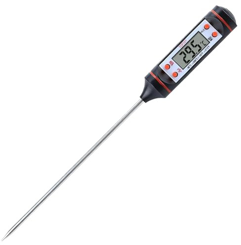 Pevlkawr 1pcs Bratenthermometer Thermometer Digitales Fleischthermometer Für Fleisch Flüssigkeiten Fleischthermometer Küchenthermometer Steak Thermometer Für Kochen,bbq, Braten
