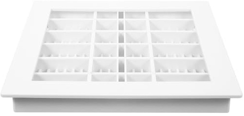IWOWHERO Cubierta de Drenaje Principal de Piscina de Plástico Cuadrada 25,2x25,2 Cm para Desagüe de Fondo y Retorno, Repuesto para Piscinas Desmontables y Sistemas de Filtración