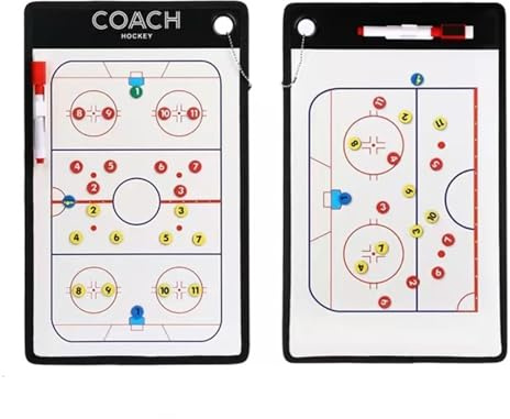 Generisch Magnetisches Fußball-Coaching-Board, Futsal-Taktik-Klemmbrett, doppelseitiges, trocken abwischbares Whiteboard, tragbares Design for Wettkampftraining, Lehr- und Coaching(B)