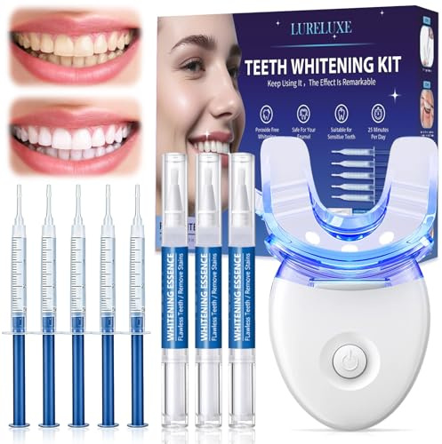 Zahnaufhellung Bleaching Set, Mit Teeth Aufhellung Gel & Zähne Bleaching Stift, Zahnbleaching, Effektiv Flecken Entfernen, zähne werden sauberer, Für tägliche Zahnpflege und schonende Aufhellung