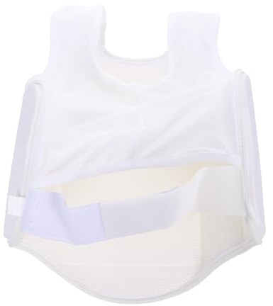 ibasenice Plastron Protection Boxe Kickboxing Léger XS Confortable pour Garçon et Filles Entraînement Arts Martiaux Combat
