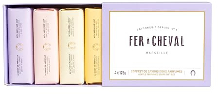 Coffret de Savons Doux Parfumés 4 X 125G