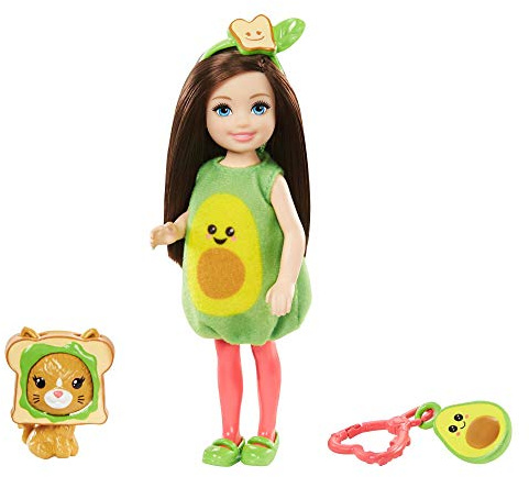 Barbie Famille Mini-poupée Chelsea Déguisement Avocat avec Accessoires Assortis, Jouet pour Enfant, GJW31, Multicolore