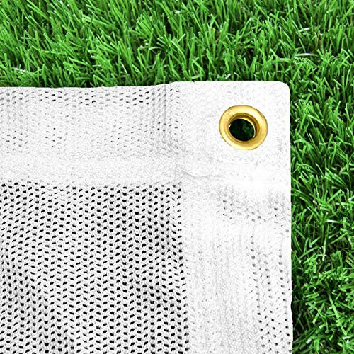 FORB Auswirkung Netze für Golfkäfige | Standard oder Bogenschießen Qualität | 5 Größen | Grün oder Weiß (Weiß - Bogenschießen Qualität, 3m x 1,8m)