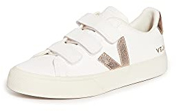 Veja Women's Recife Logo Sneakers, Extra/White/Platine, 7 Medium US