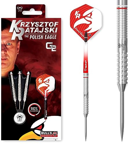 BULL'S Ratajski G2 Dart, Silber, 22 g