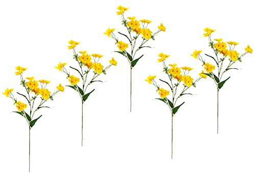 Kunstblume Narzissenzweig Narzisse künstliche Blume Blumenzweig Einzelblume Dekozweig Osterglocke Osterdeko Ostern Frühjahr Seidenblume Frühlingsblumen Frühjahrsdeko Frühjhrsblumen Unechte Blumendeko