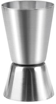 Stainless Steel Shot Measure - Double Jigger Cocktail Drink Measures for Spirits Bar(15ml 30ml)