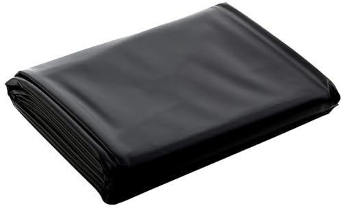 DUBTEDHOU Große Fischteichfolie, HDPE-Teichfolie, mehrere Größen, 1,0 mm Dicke, for Gartenfischteich, Brunnen und Wasserfall(8x8M)