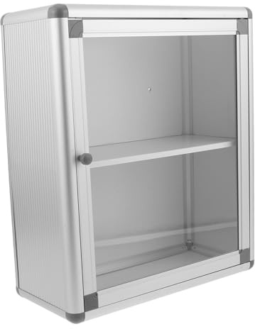 VILLFUL organizzatore montata a parete portatile caso farmaci cabinet da parete domestica custodia per tablet caso