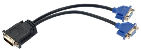 Toddmomy Adattatore Vga Da Pin Maschio Doppia Vga Femmina Cavo Splitter Per Collegare Due Display Compatibili Schede Video Pin