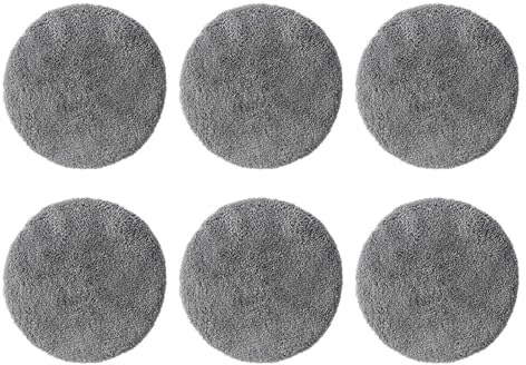 Electric Window Cleaner Robot Rag MOP Window Glass Cleaning Clothes Kits，Compatible For HUTT，DDC5 DDC51 DDC55 Part Pack(6pcs)