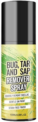 Limpieza Exterior Coche,Limpiador Exterior para Automóviles de 100 ml - Eliminador Árbol | Resina Grasa Excrementos Pájaros Camión Camioneta Sedán Moto