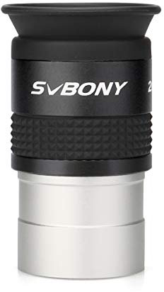 Svbony SV113 Okulare 1,25”, 20mm 65° Weitwinkelokular mit Asphärischer Linse, Scharfe Bilder Teleskopzubehör zur Beobachtung, für Beobachtung Binärdateien Mondplaneten