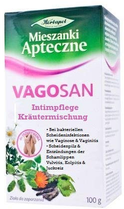 Vagosan, 100g, Kräutermischung, Sitzbad, Eichenrinde, Kamille, Arnika, frau, behandlung