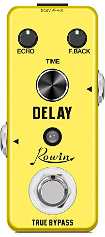 Rowin Analog Vintage Delay Guitar Effect Pedal LEF-314