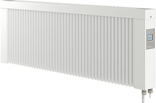 Eco Radiateur - Radiateur à inertie céramique chaleur douce – Chauffage à pierre réfractaire – Radiateur économique à accumulation – Fabriqué en Allemagne (98L x 34H - 1200 Watts)