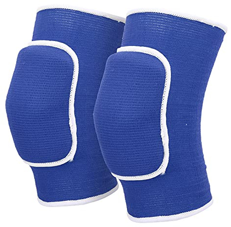 Pilipane Ginocchiere,Ginocchiere per Pallavolo, 1 Paio di Ginocchiere Protettive, Ginocchiere in Spugna Addensata, Ginocchiere, Ginocchiere per Bambini Adulti, per Corsa Arrampicata (Blu)