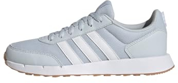 adidas Damen Run 50s Shoes, Halo Blue/Cloud White/Gum, 39 1/3 EU