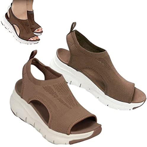 Ortopediska sandaler damer sommar tvättbara Slingback ortopediska slide sportsandaler lätta bekväma ortopediska sandaler ortopediska slide sportsandaler
