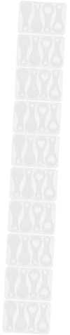 COHEALI 10 Pcs DIY Trolley Token Mold Handtruck Coin Shopping Cart Token DIY Mold Convenient Token Mold Resin Craft Mold Supply Shopping Trolley Token Silicone Mold