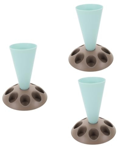 Garneck 3pcs Piping Bag Rack Cake Decorating Supplies Fondant Holder Stand Air Dry Fondant Stand Pastry Bag Organizer