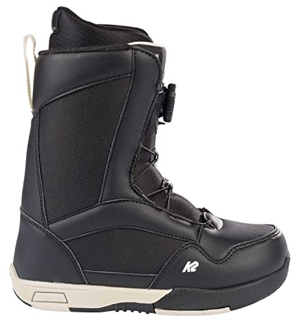 K2 - Botas de snowboard para niño (talla 34), color negro